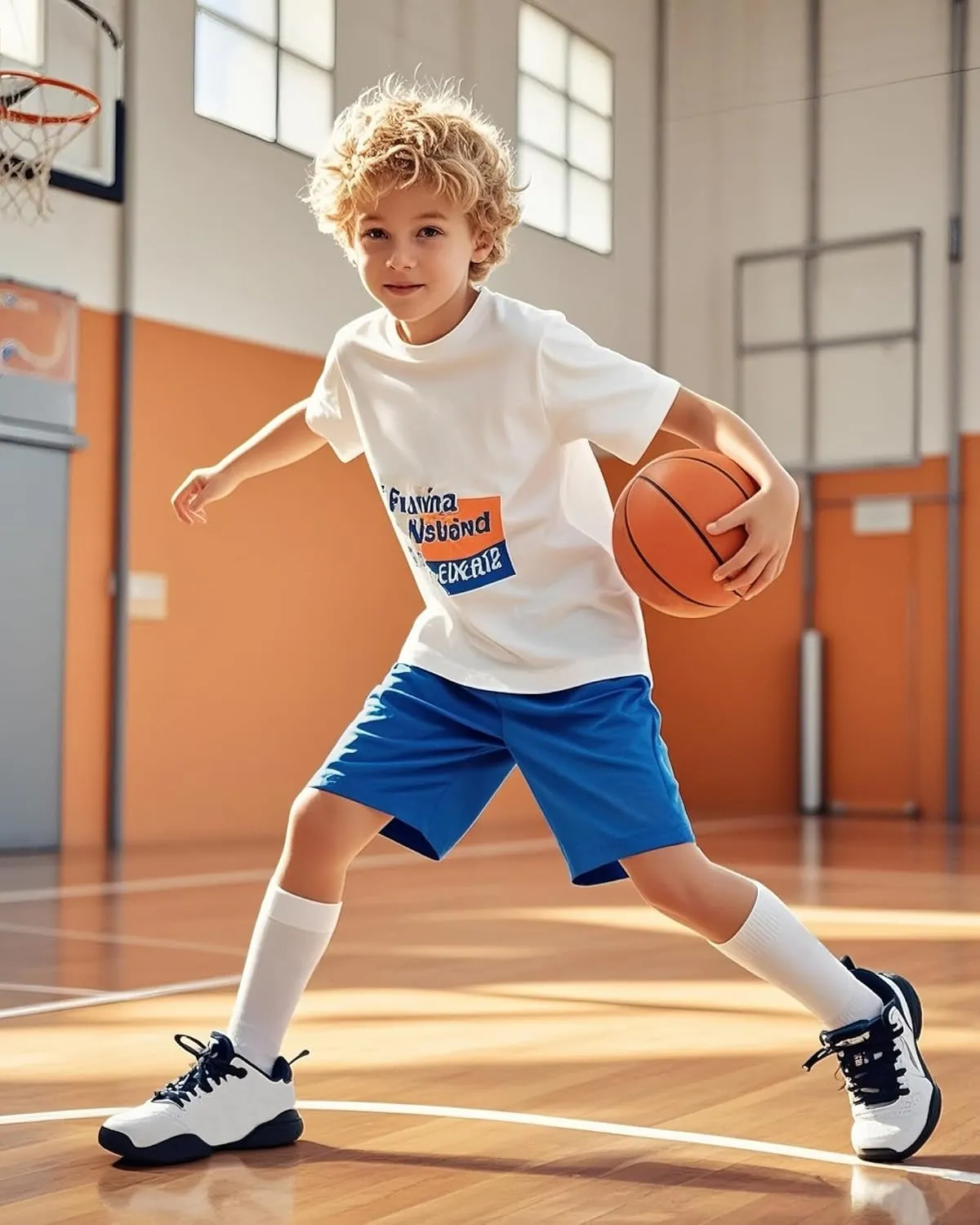 5 Pack Boys Basketball Shorts Kids Youth Athletic Short Boy Quick Dry Sport Clothes with Pockets Size 7-14 Years