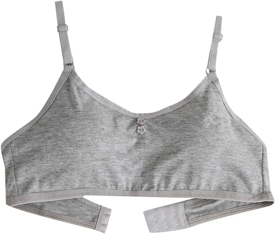 Big Girls Bra Comfort Flex Fit Seamless for Girl Teens with Adjustable Straps, Pull-on Design