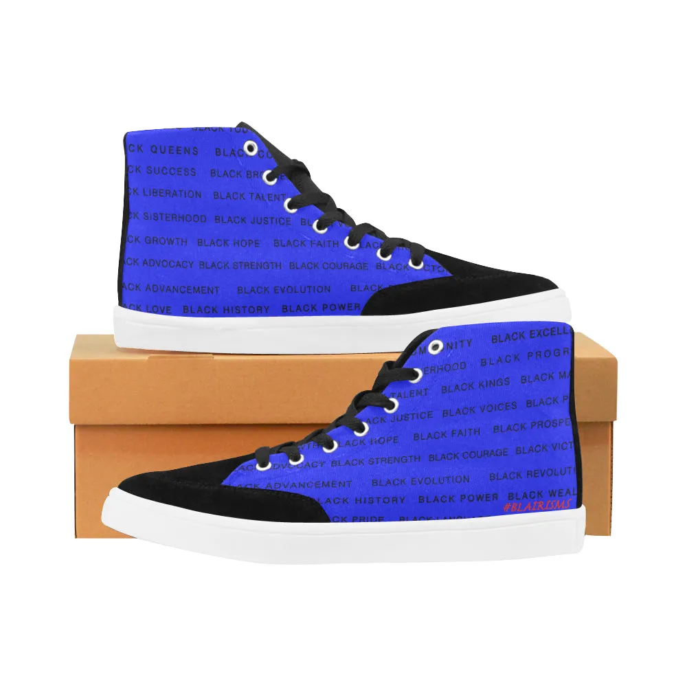 BLACK MAGIC WOMEN'S HI-TOP SHOES