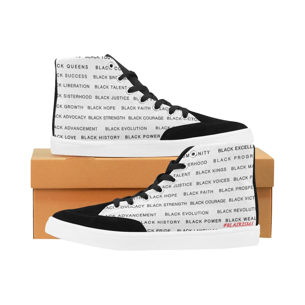 BLACK MAGIC WOMEN'S HI-TOP SHOES