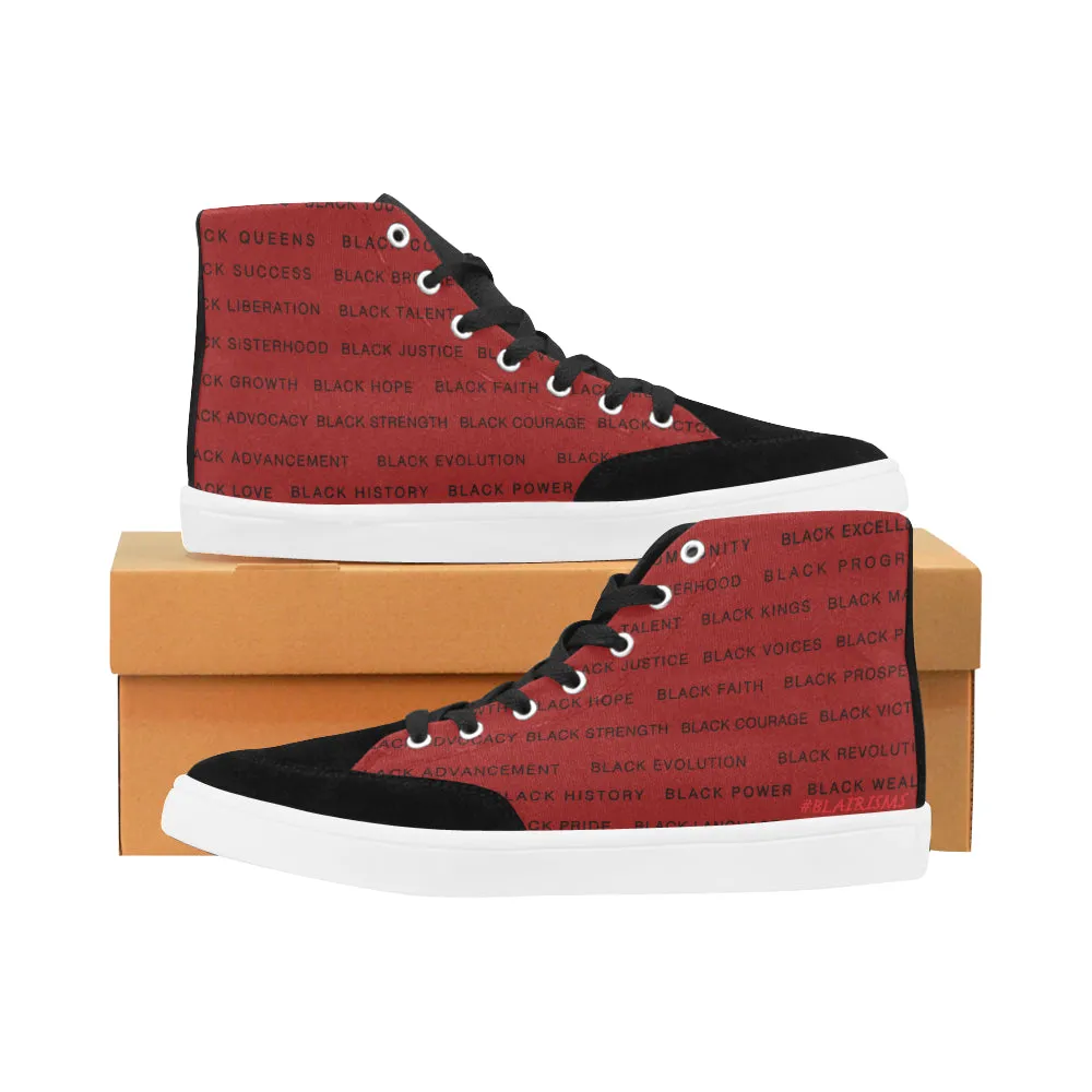 BLACK MAGIC WOMEN'S HI-TOP SHOES