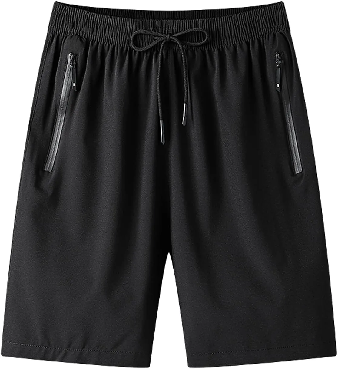 Boys Running Shorts Quick Dry Lightweight Athletic Shorts with Zipper Pockets for Workout Gym Training Outdoor