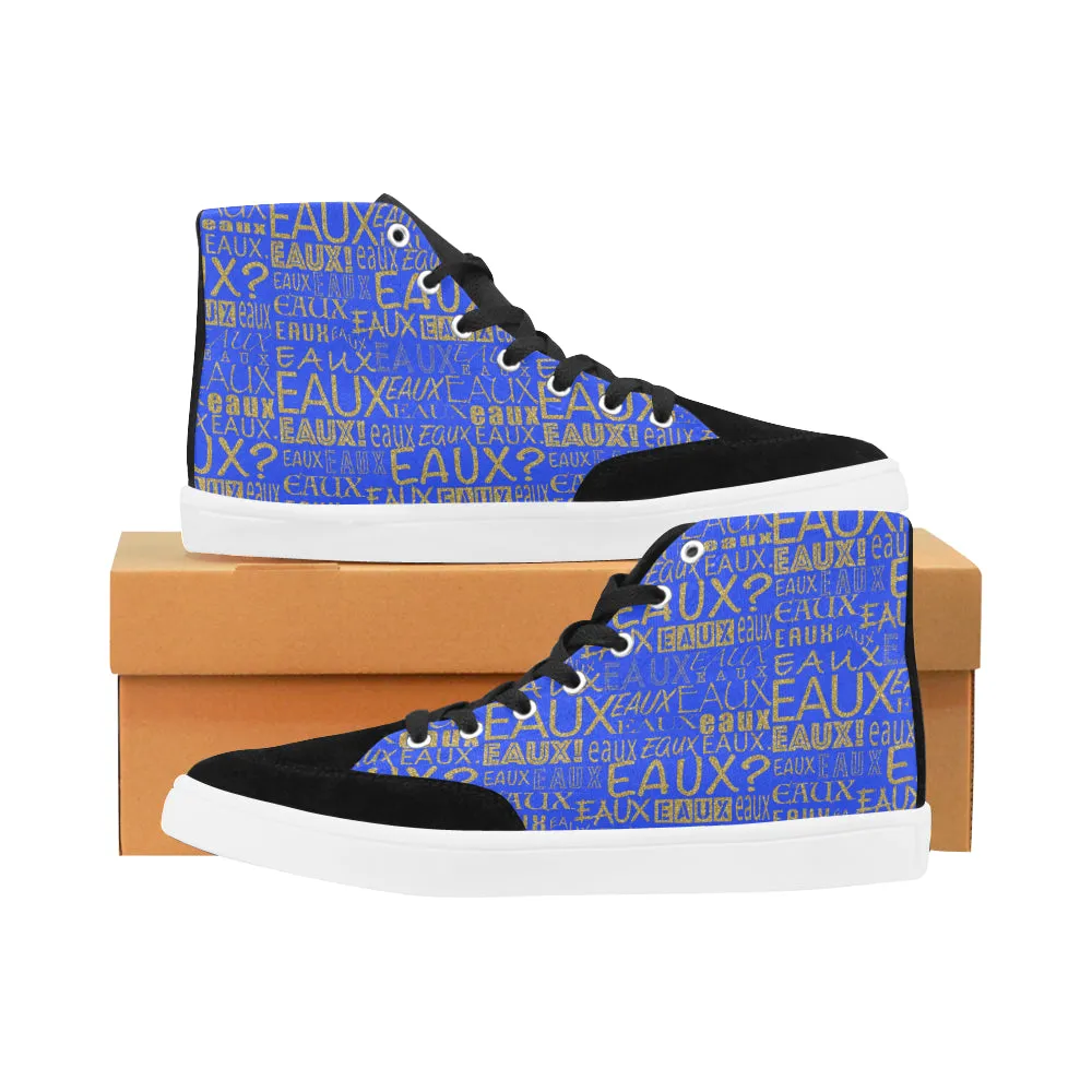 GOLD ALLEAUXVER MEN'S HI-TOP SHOES