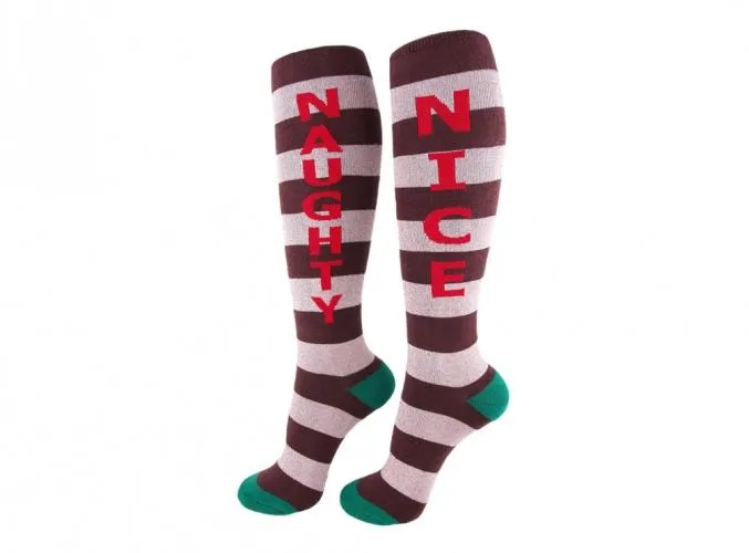 Gumball Poodle Knee High Socks Naughty Nice