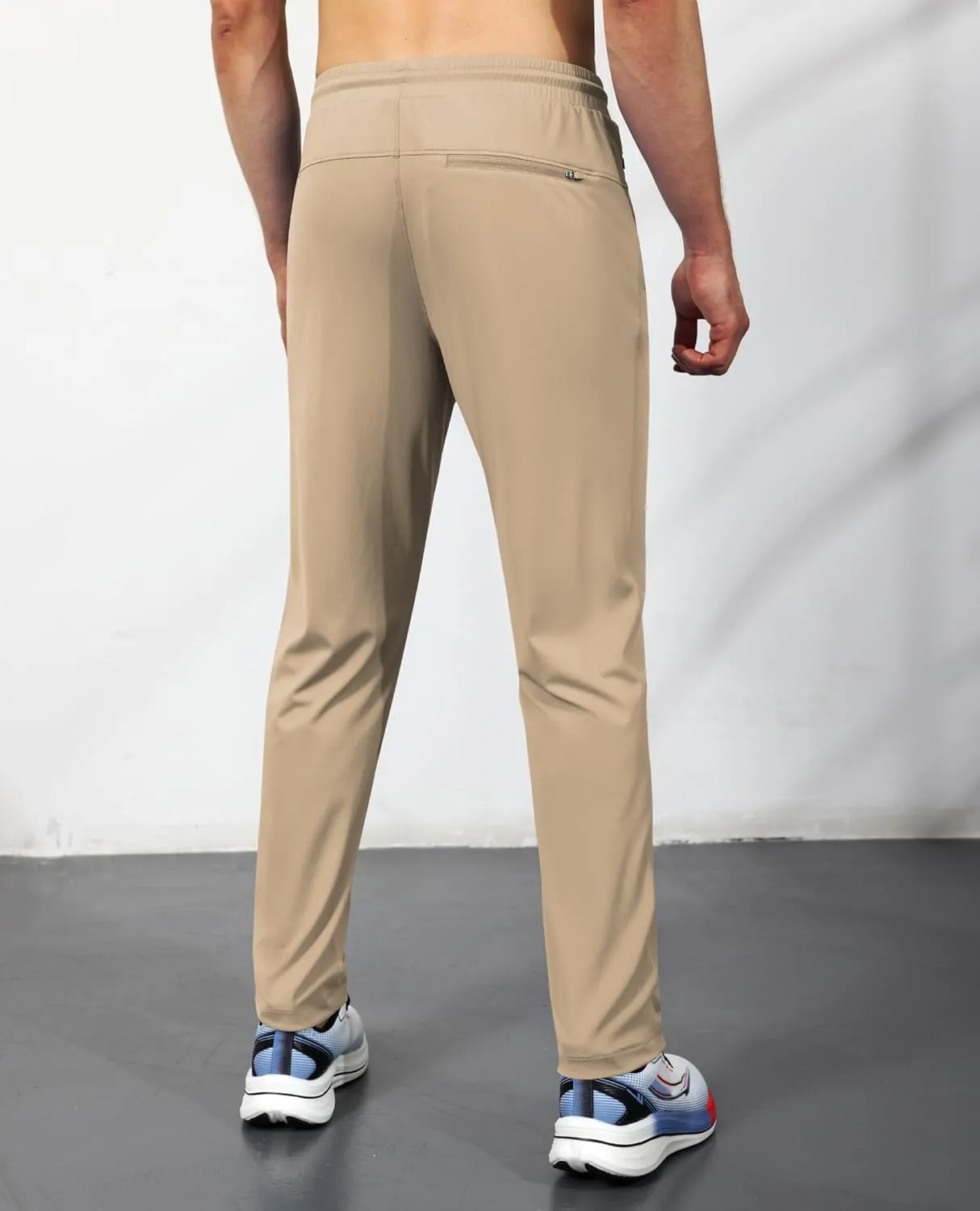 Men's Sweatpants with Zipper Pockets, Athletic Joggers Pants for Running, Workout, Outdoor