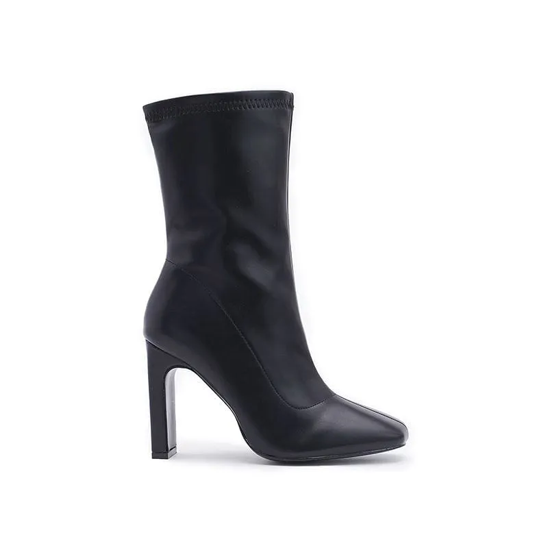 Sohiwoo Women Women Side Zip Classic Boots